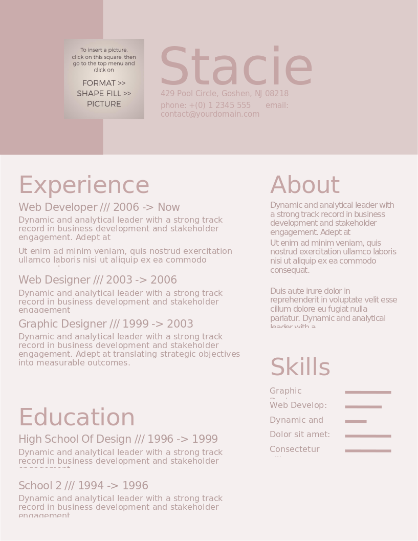 For The Ladies CV preview